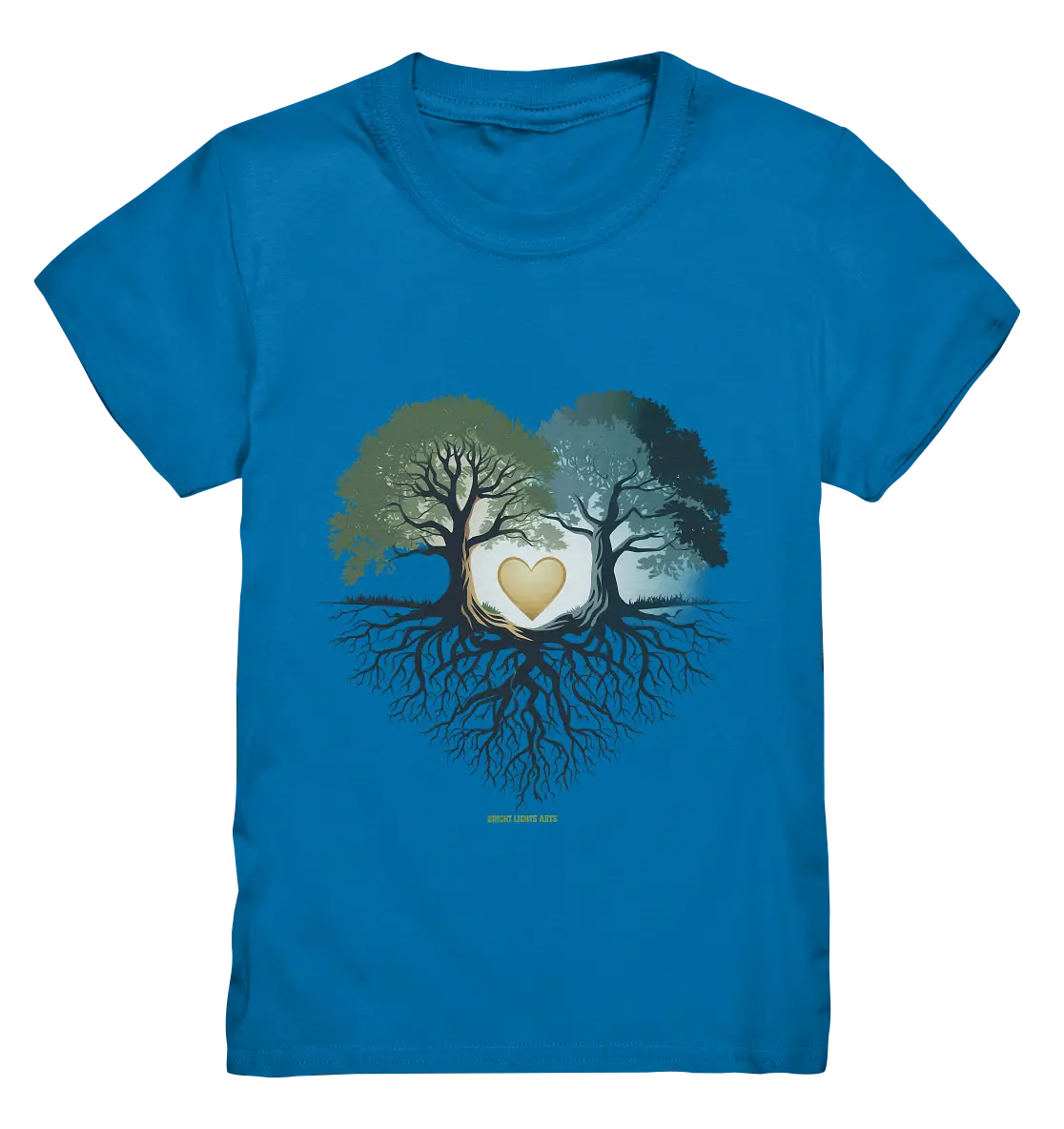 Starke Verbindung: Verwurzelte Liebe und Einheit - Kids Premium Shirt Bright Lights Arts