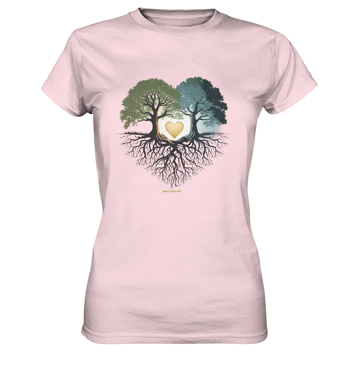 Starke Verbindung: Verwurzelte Liebe und Einheit - Ladies Premium Shirt Bright Lights Arts