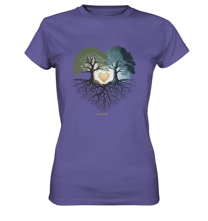 Starke Verbindung: Verwurzelte Liebe und Einheit - Ladies Premium Shirt Bright Lights Arts