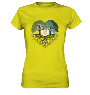 Starke Verbindung: Verwurzelte Liebe und Einheit - Ladies Premium Shirt Bright Lights Arts