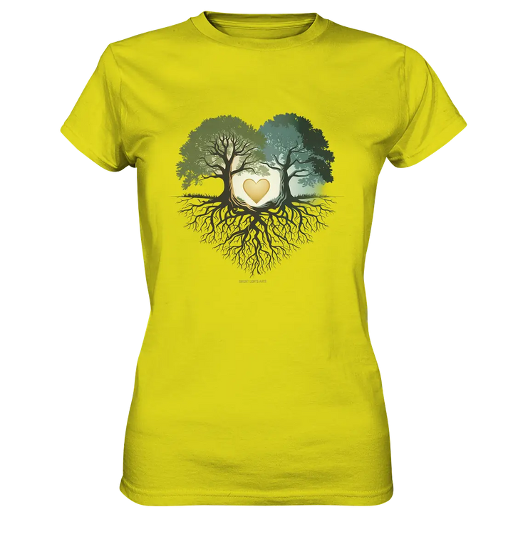 Starke Verbindung: Verwurzelte Liebe und Einheit - Ladies Premium Shirt Bright Lights Arts