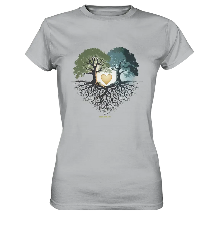 Starke Verbindung: Verwurzelte Liebe und Einheit - Ladies Premium Shirt Bright Lights Arts