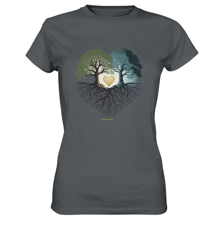 Starke Verbindung: Verwurzelte Liebe und Einheit - Ladies Premium Shirt Bright Lights Arts