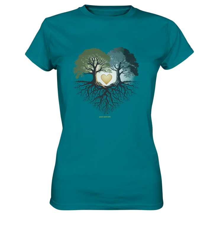 Starke Verbindung: Verwurzelte Liebe und Einheit - Ladies Premium Shirt Bright Lights Arts