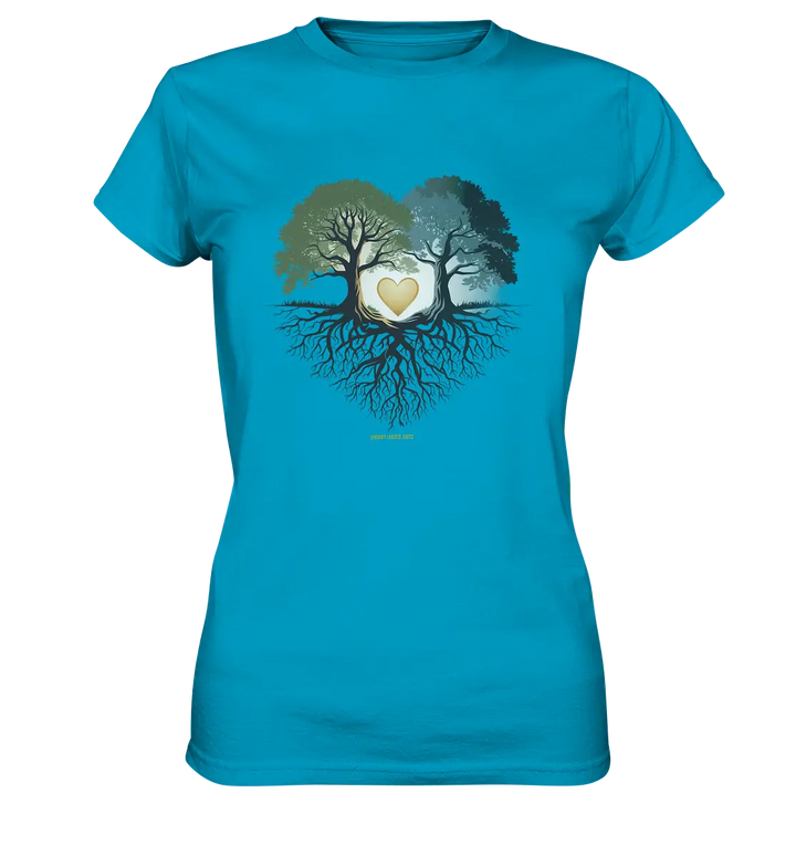 Starke Verbindung: Verwurzelte Liebe und Einheit - Ladies Premium Shirt Bright Lights Arts