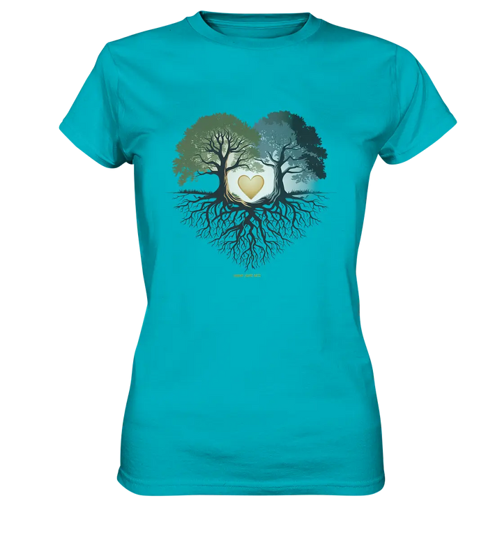 Starke Verbindung: Verwurzelte Liebe und Einheit - Ladies Premium Shirt Bright Lights Arts