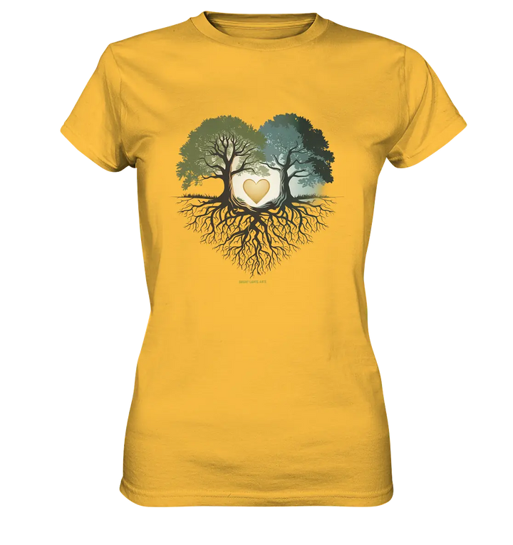 Starke Verbindung: Verwurzelte Liebe und Einheit - Ladies Premium Shirt Bright Lights Arts