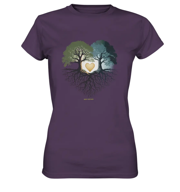 Starke Verbindung: Verwurzelte Liebe und Einheit - Ladies Premium Shirt Bright Lights Arts