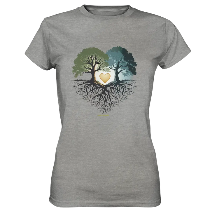 Starke Verbindung: Verwurzelte Liebe und Einheit - Ladies Premium Shirt Bright Lights Arts