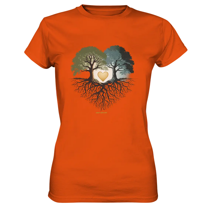 Starke Verbindung: Verwurzelte Liebe und Einheit - Ladies Premium Shirt Bright Lights Arts
