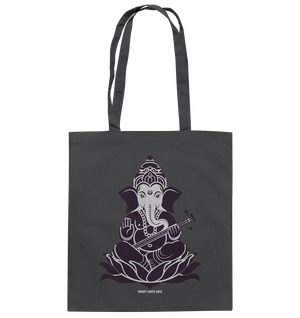 Stilisierte Ganesha-Meditation – Göttliche Harmonie - Baumwolltasche Bright Lights Arts