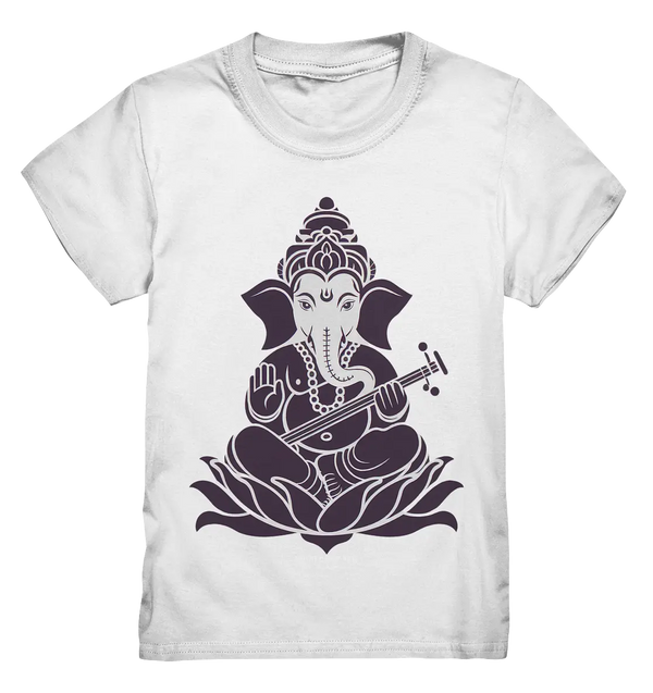 Stilisierte Ganesha-Meditation – Göttliche Harmonie - Kids Premium Shirt Bright Lights Arts