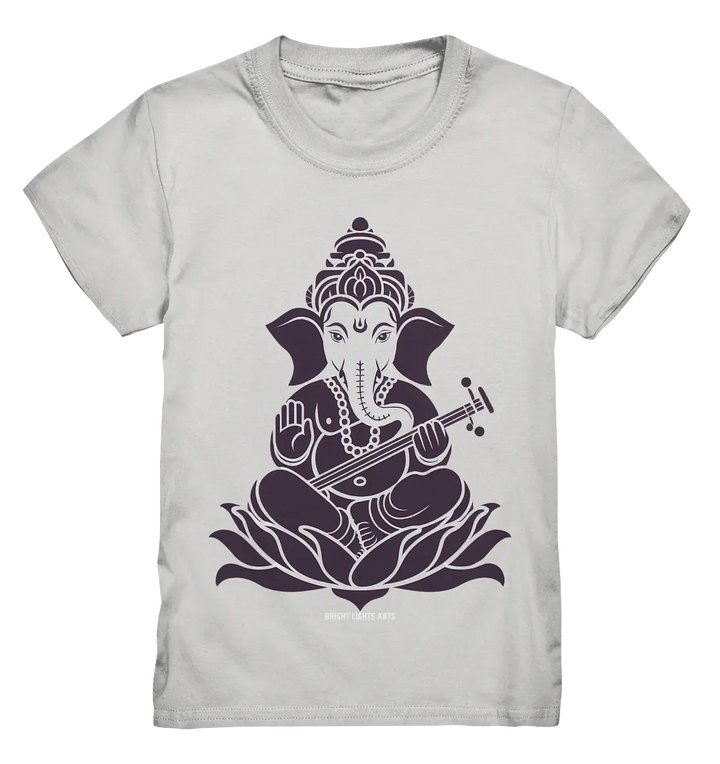 Stilisierte Ganesha-Meditation – Göttliche Harmonie - Kids Premium Shirt Bright Lights Arts