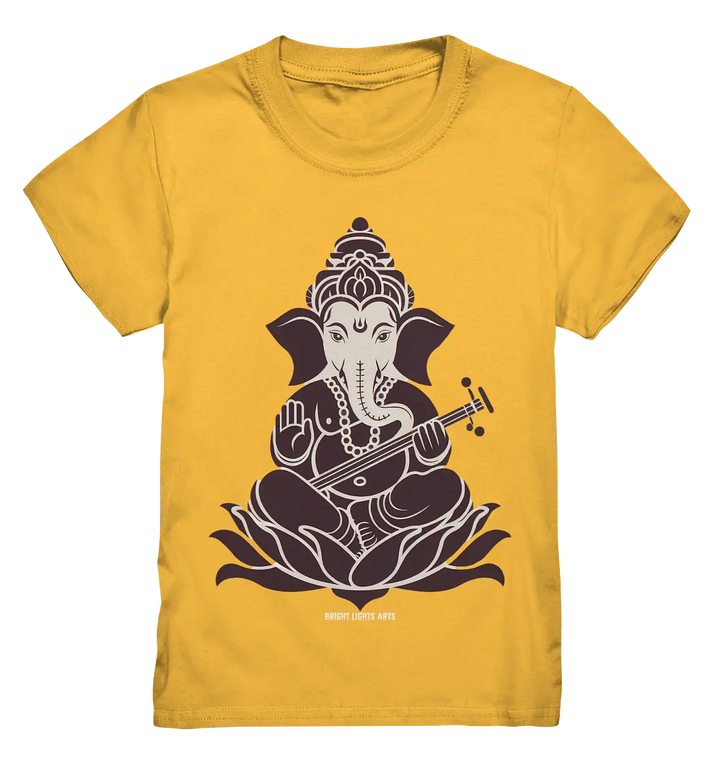 Stilisierte Ganesha-Meditation – Göttliche Harmonie - Kids Premium Shirt Bright Lights Arts