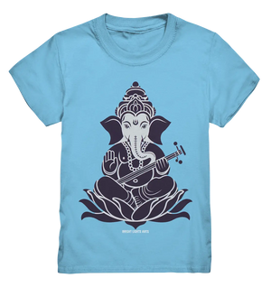 Stilisierte Ganesha-Meditation – Göttliche Harmonie - Kids Premium Shirt Bright Lights Arts