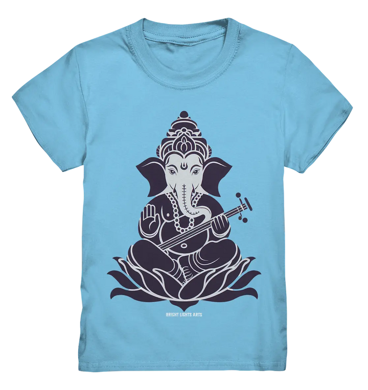 Stilisierte Ganesha-Meditation – Göttliche Harmonie - Kids Premium Shirt Bright Lights Arts