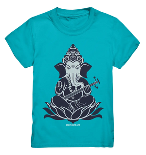 Stilisierte Ganesha-Meditation – Göttliche Harmonie - Kids Premium Shirt Bright Lights Arts