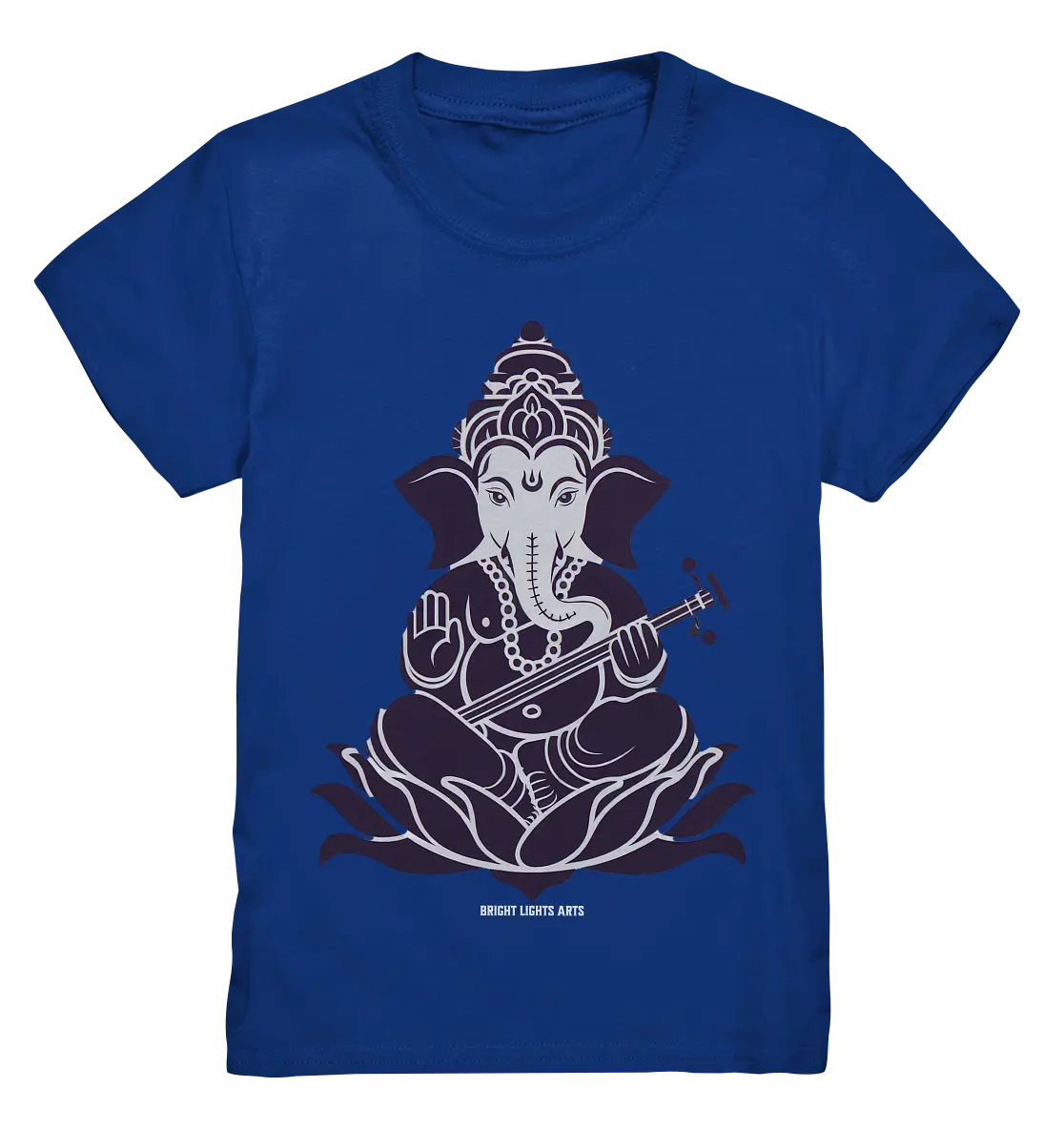 Stilisierte Ganesha-Meditation – Göttliche Harmonie - Kids Premium Shirt Bright Lights Arts