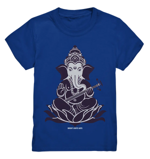 Stilisierte Ganesha-Meditation – Göttliche Harmonie - Kids Premium Shirt Bright Lights Arts