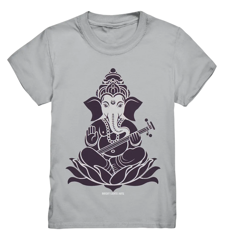 Stilisierte Ganesha-Meditation – Göttliche Harmonie - Kids Premium Shirt Bright Lights Arts