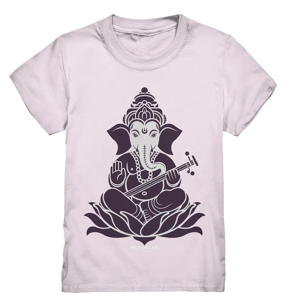 Stilisierte Ganesha-Meditation – Göttliche Harmonie - Kids Premium Shirt Bright Lights Arts