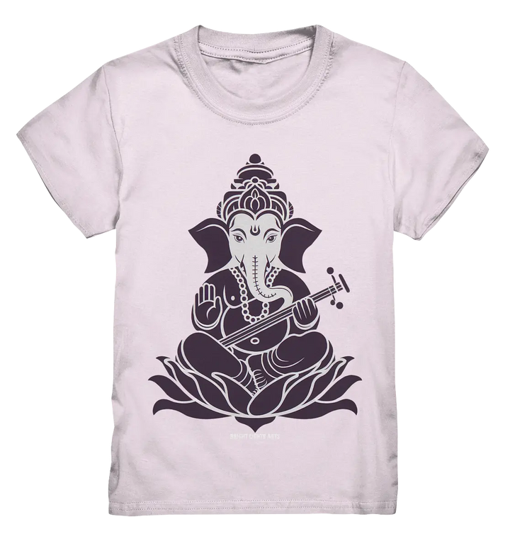 Stilisierte Ganesha-Meditation – Göttliche Harmonie - Kids Premium Shirt Bright Lights Arts