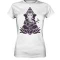 Stilisierte Ganesha-Meditation – Göttliche Harmonie - Ladies Premium Shirt Bright Lights Arts