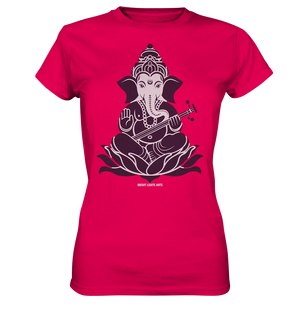 Stilisierte Ganesha-Meditation – Göttliche Harmonie - Ladies Premium Shirt Bright Lights Arts
