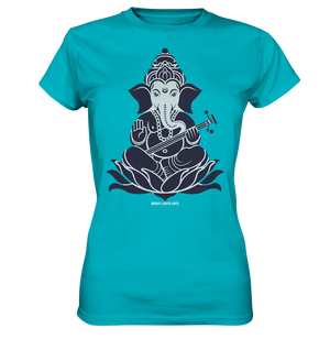 Stilisierte Ganesha-Meditation – Göttliche Harmonie - Ladies Premium Shirt Bright Lights Arts