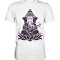 Stilisierte Ganesha-Meditation – Göttliche Harmonie - Premium Shirt Bright Lights Arts