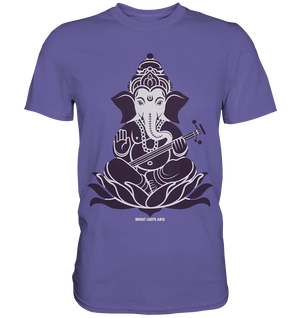 Stilisierte Ganesha-Meditation – Göttliche Harmonie - Premium Shirt Bright Lights Arts
