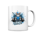 Strength Over Excuses - Fitness & Katzenpower - Tasse glossy Bright Lights Arts