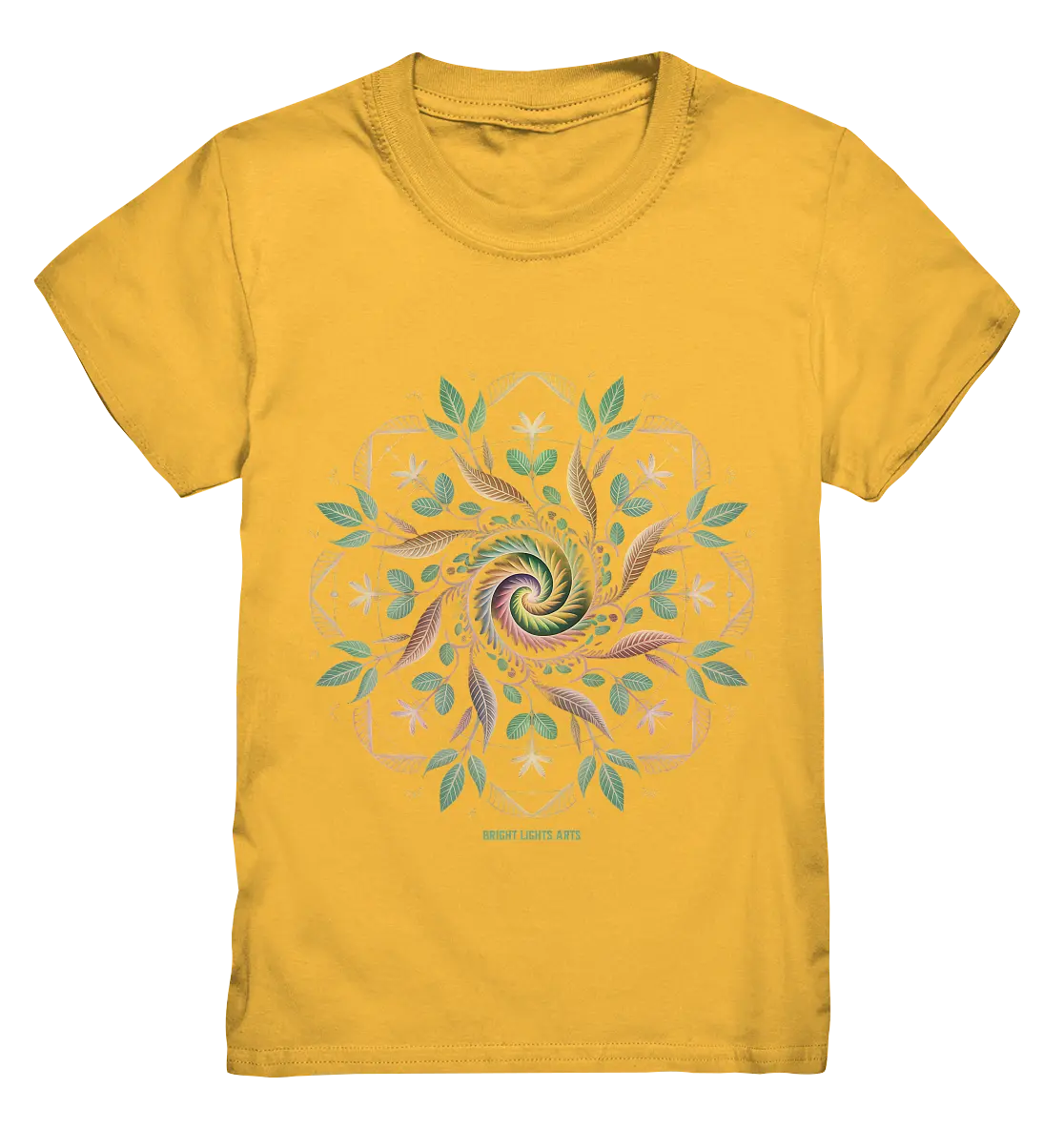 Terra Lumina – Leuchtendes Mandala aus Erde, Licht & Leben - Kids Premium Shirt Bright Lights Arts