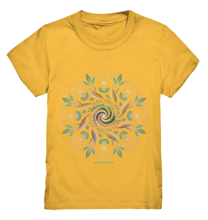 Terra Lumina – Leuchtendes Mandala aus Erde, Licht & Leben - Kids Premium Shirt Bright Lights Arts