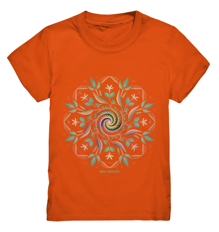 Terra Lumina – Leuchtendes Mandala aus Erde, Licht & Leben - Kids Premium Shirt Bright Lights Arts