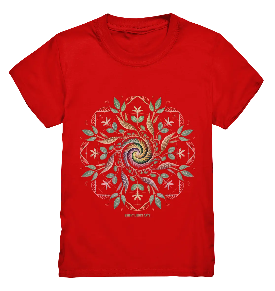 Terra Lumina – Leuchtendes Mandala aus Erde, Licht & Leben - Kids Premium Shirt Bright Lights Arts