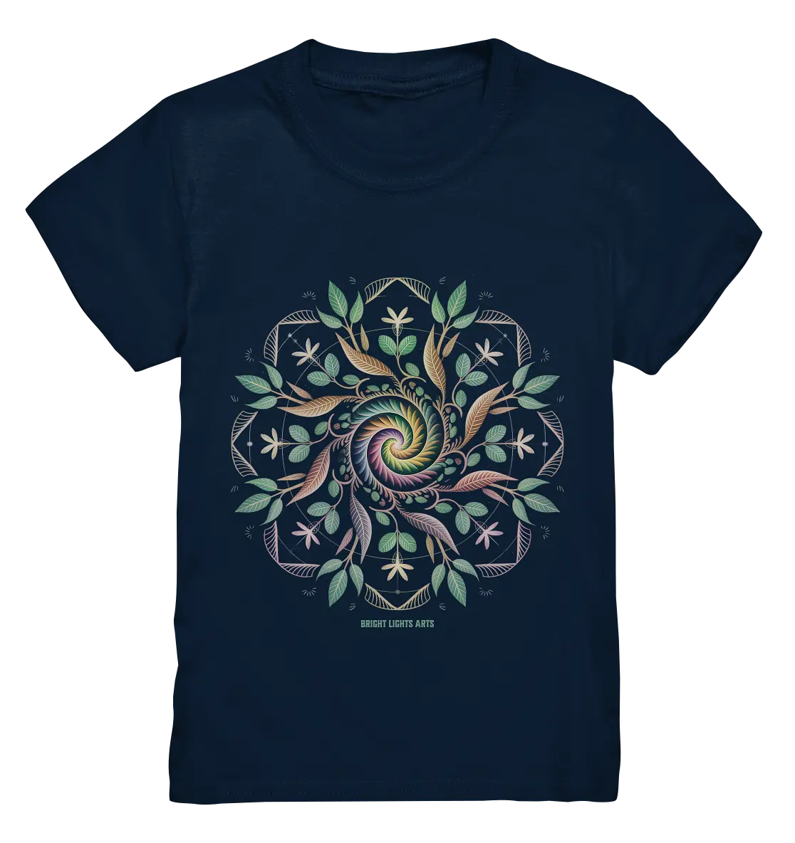 Terra Lumina – Leuchtendes Mandala aus Erde, Licht & Leben - Kids Premium Shirt Bright Lights Arts