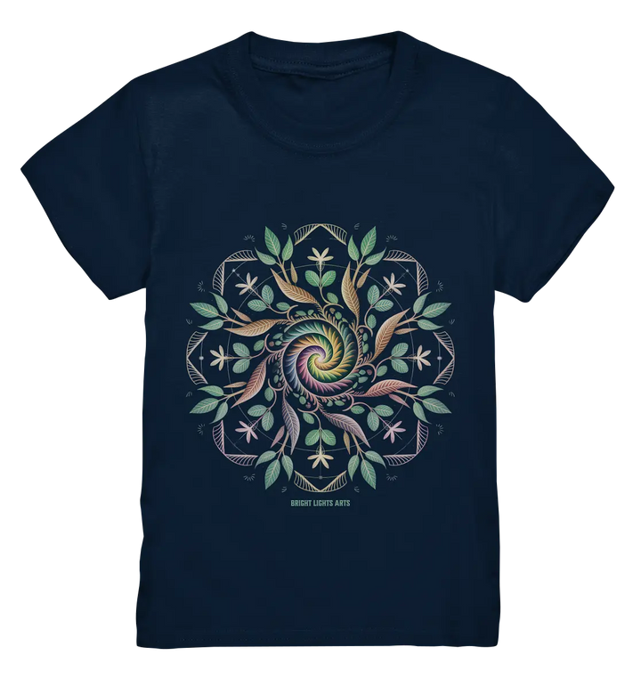 Terra Lumina – Leuchtendes Mandala aus Erde, Licht & Leben - Kids Premium Shirt Bright Lights Arts