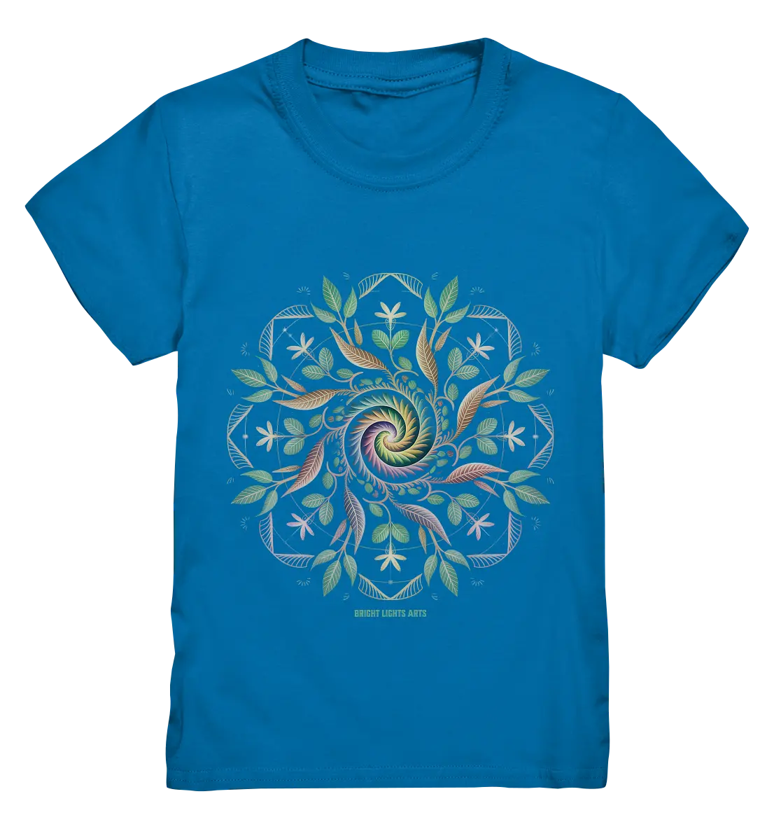 Terra Lumina – Leuchtendes Mandala aus Erde, Licht & Leben - Kids Premium Shirt Bright Lights Arts