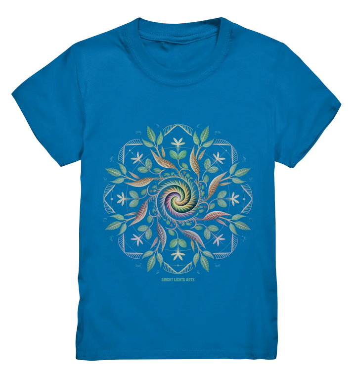 Terra Lumina – Leuchtendes Mandala aus Erde, Licht & Leben - Kids Premium Shirt Bright Lights Arts