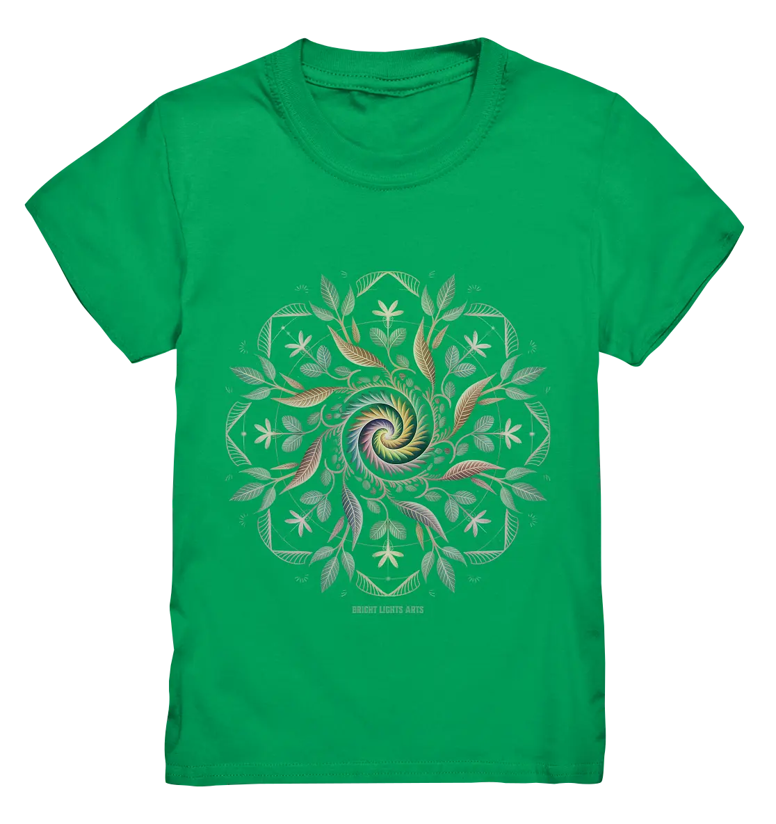Terra Lumina – Leuchtendes Mandala aus Erde, Licht & Leben - Kids Premium Shirt Bright Lights Arts