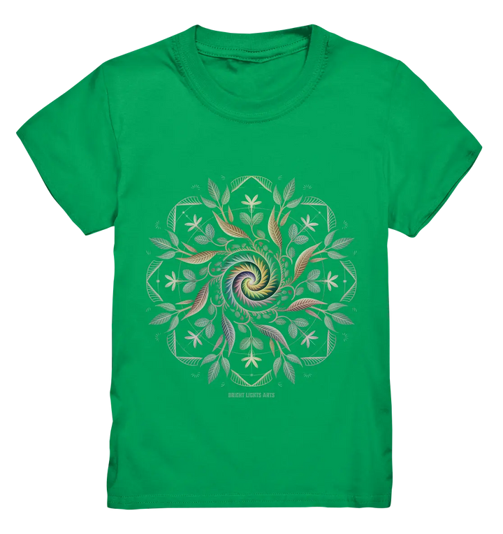 Terra Lumina – Leuchtendes Mandala aus Erde, Licht & Leben - Kids Premium Shirt Bright Lights Arts