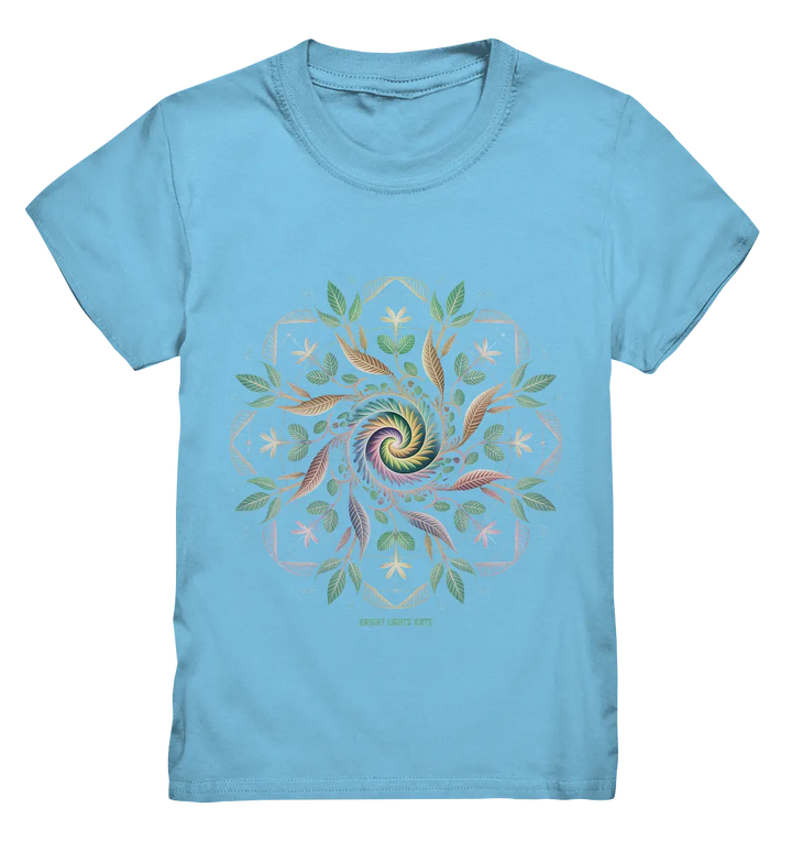 Terra Lumina – Leuchtendes Mandala aus Erde, Licht & Leben - Kids Premium Shirt Bright Lights Arts