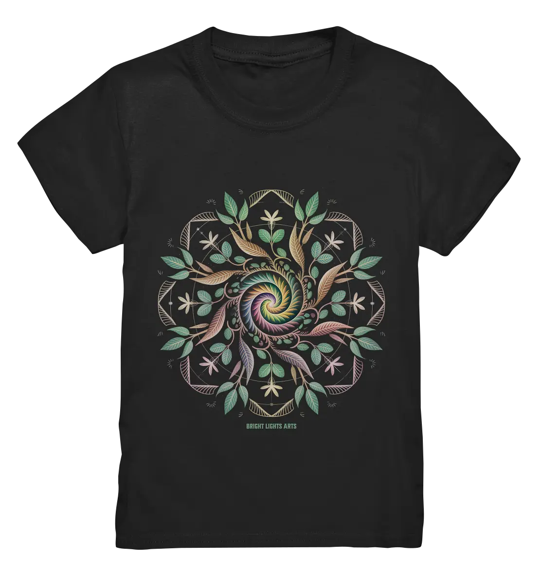 Terra Lumina – Leuchtendes Mandala aus Erde, Licht & Leben - Kids Premium Shirt Bright Lights Arts
