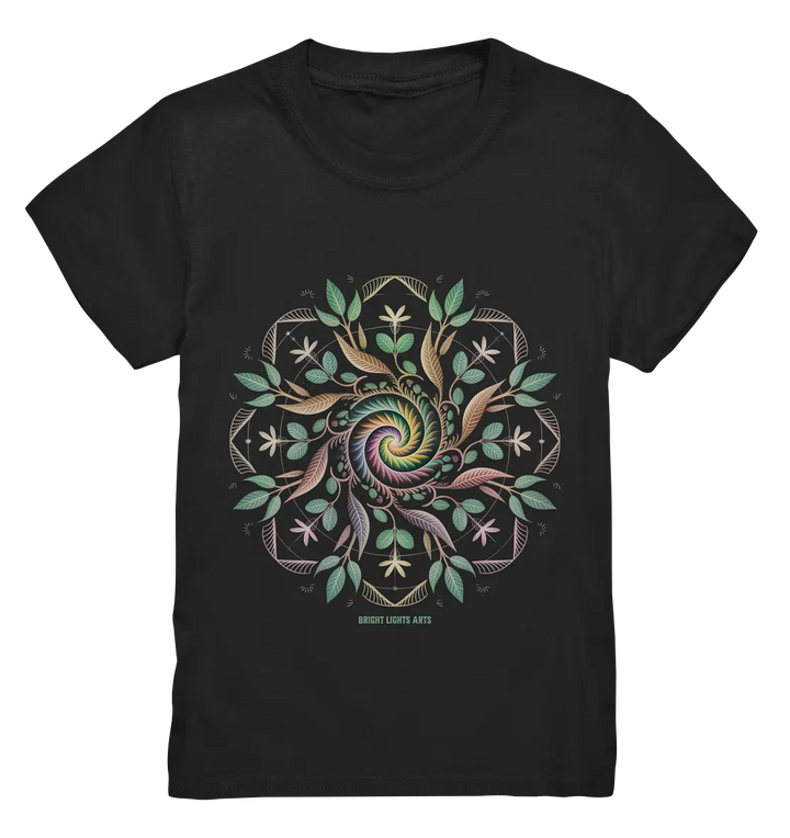 Terra Lumina – Leuchtendes Mandala aus Erde, Licht & Leben - Kids Premium Shirt Bright Lights Arts