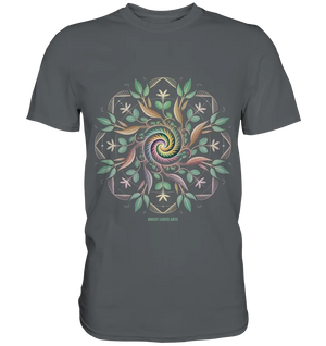 Terra Lumina – Leuchtendes Mandala aus Erde, Licht & Leben - Premium Shirt Bright Lights Arts