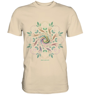 Terra Lumina – Leuchtendes Mandala aus Erde, Licht & Leben - Premium Shirt Bright Lights Arts