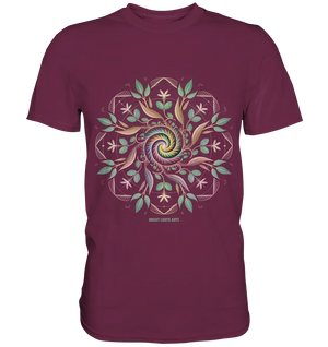 Terra Lumina – Leuchtendes Mandala aus Erde, Licht & Leben - Premium Shirt Bright Lights Arts