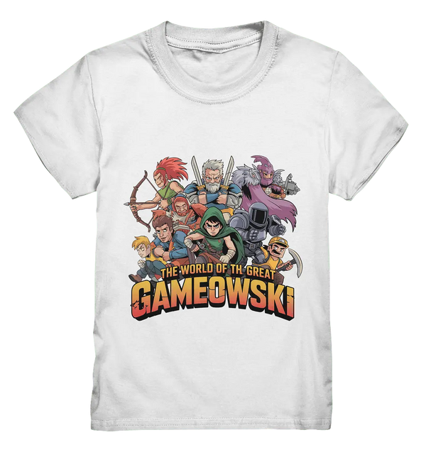 The Great Gameowski – Comic - Gaming - Abenteuer in epischer Farbwelt - Kids Premium Shirt - Bright Lights Arts