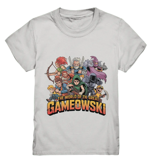 The Great Gameowski – Comic - Gaming - Abenteuer in epischer Farbwelt - Kids Premium Shirt - Bright Lights Arts